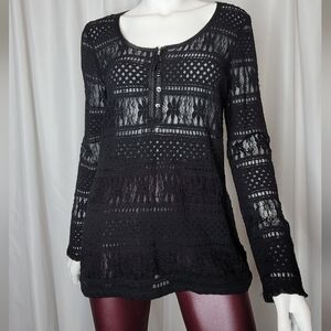 Sanctuary Black Blouse